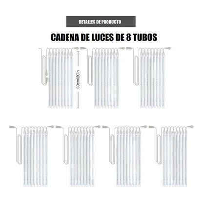 Luces Lluvia De Meteoritos Luces Guirnalda Luces Led Navidad Multicolor