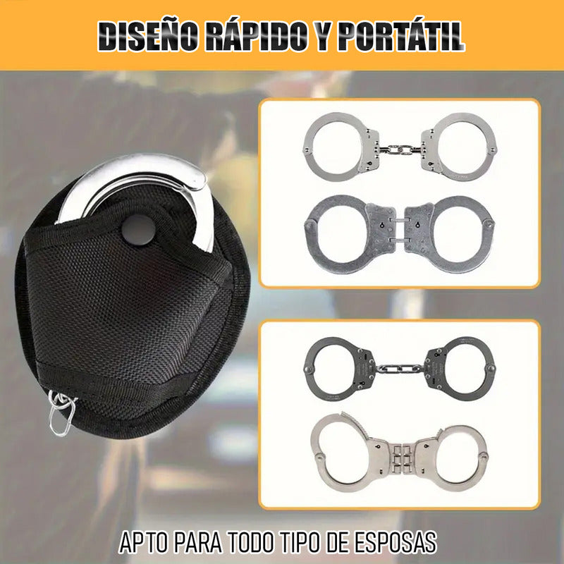 Funda Esposas Soporte Para Esposas Funda De Esposas Universa Negro