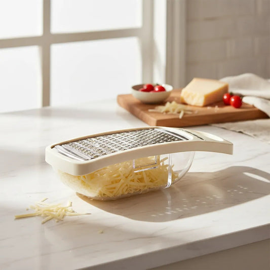 Rallador Queso Keep Rallador Recipiente Ralladores Keep Beige