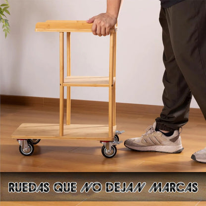 Pack 6 Rueda Giratoria Rueda Con Freno Ruedas Para Muebles Negro