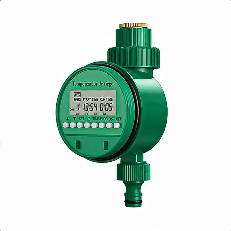 Temporizador Para Riego Programador De Riego Temporizador Verde
