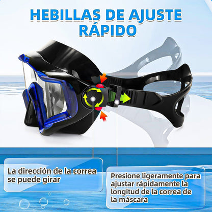 Mascara Snorkel Mascara De Buceo Snorkel Mascara De Buceo Azul