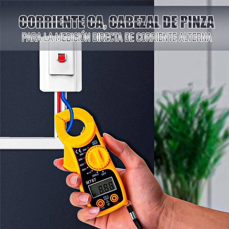 Pinza Amperimetrica Amperimetrico Digital Tester Pinza Multi