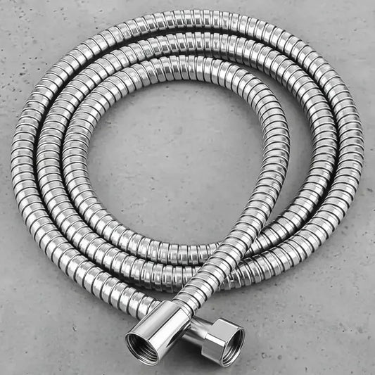 Manguera Para Ducha Manguera Flexible 1.5 Metros Mangueras Okshop Manguera De Repuesto Para Duchas Repuesto De Manguera... Gris Brillante