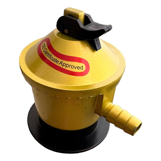 Válvula De Gas Regulador Para Gas Licuado Cocina Regulador Amarillo Brillante