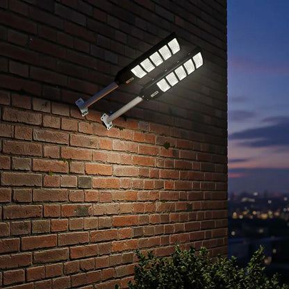 Pack 2 Foco Led Solar Foco Solar Exterior Foco Solar 500w Negro Blanco Frío