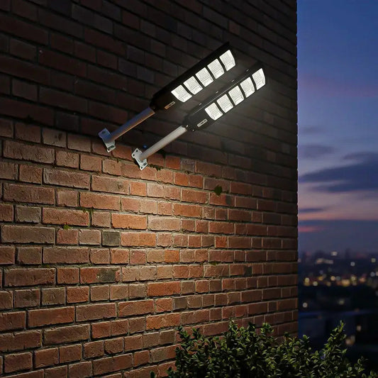Pack 2 Foco Led Solar Foco Solar Exterior Foco Solar 500w Negro Blanco Frío