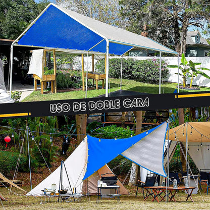 Toldo 4x5 Metros Lona Impermeable Lona Toldo 4x5 Cubierta Azul