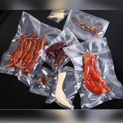 X2 Bolsas Para Sellar Al Vacio Bolsas Sellado Vacio Pack 200 Transparente