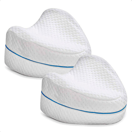 Almohada Para Piernas Almohada Viscoelastica Pack 2 Almohada Blanco