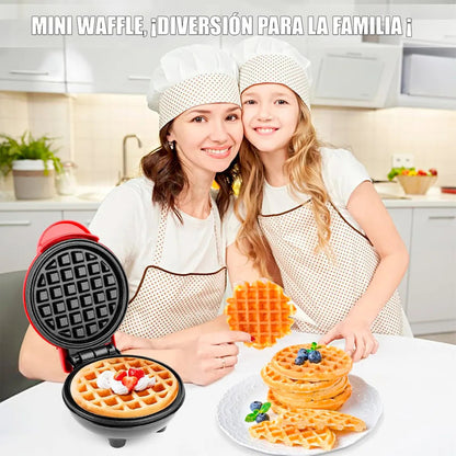 Mini Waflera Maquina Wafles Wafleras Reposteria Mini Wafles Maquina Para Hacer Waffles Aluminio Waffles Maquina Superficie Antiadherente Maquina De Waffles Patas Antideslizantes Abs Okshop
