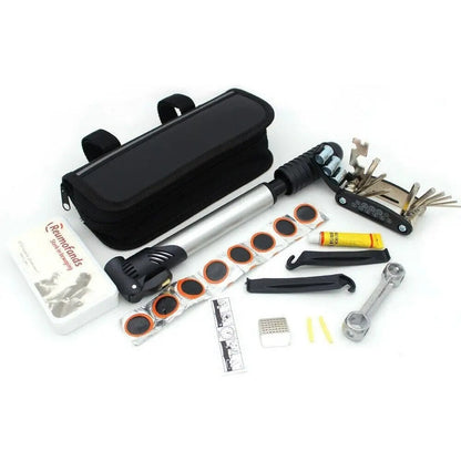 Kit De Herramientas Para Bicicletas, Llaves, Parche De Bomba, Reparación De Bicicletas