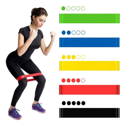 Set De Bandas Elásticas De Resistencia Para Ejercicio Okshop Varios