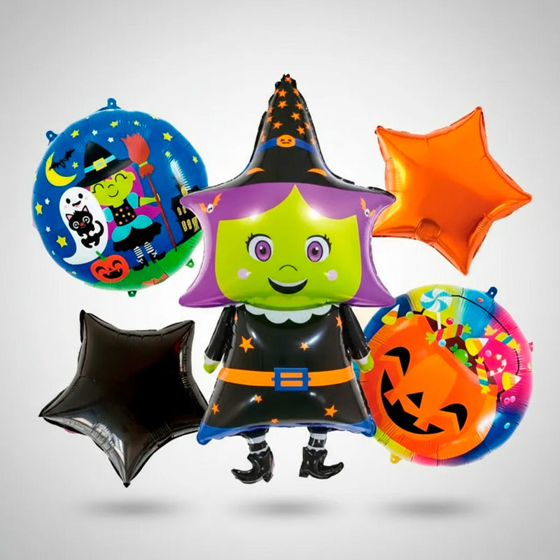 Globos Metalizados Globos Halloween Decoracion Para Fiestas Modelo 1