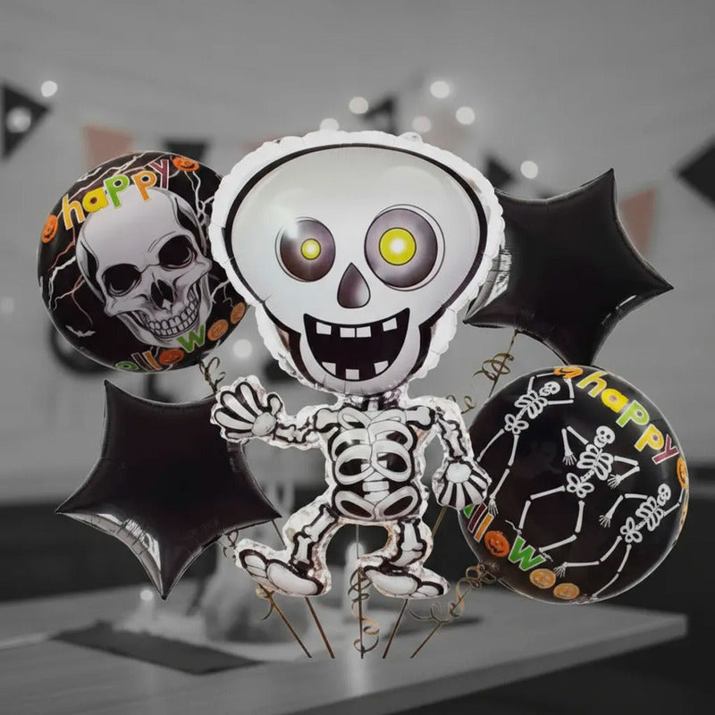 Globos Metalizados Globos Halloween Decoracion Para Fiestas Modelo 4