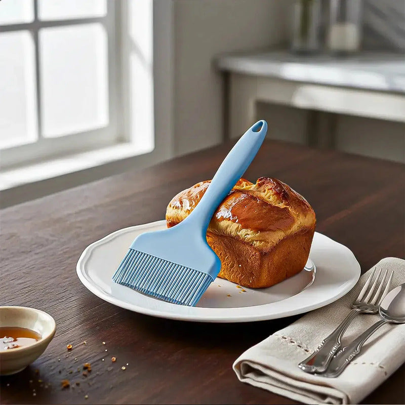 Brocha Silicona Cepillo De Silicona Brocha Repostería Brocha De Silicona Azul Okshop Pinceles De Silicona Para Hornear Brocha De Silicona Para Repostería Azul Cepillos De Silicona Pastelería