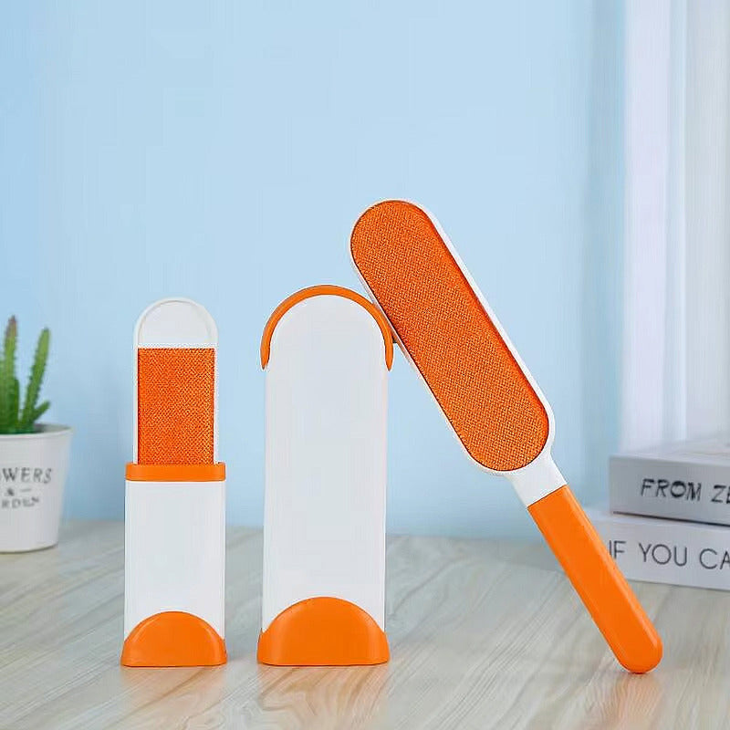 Cepillo Para Perros Quita Pelusa De Mascotas Saca Pelusas Rojo