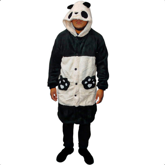 Pijama De Invierno Poleron Panda Chiporro Pijama Para Adulto