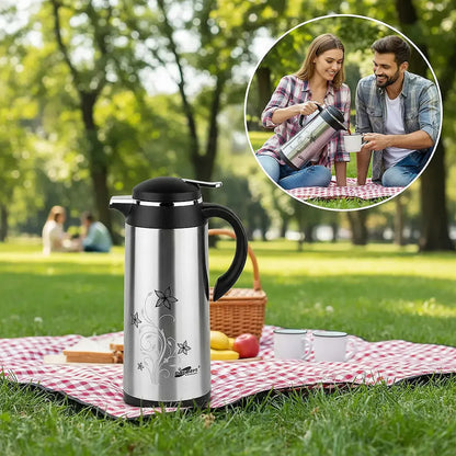 Termo Para Cafe Termo Para Agua Caliente Termo 1.9 Litros Gris Okshop Termo Agua Caliente 1.9 Litros Termos Para Agua Caliente Termos Para Agua Termo De Acero Inoxidable Termo De Cafe 1.9 Litros