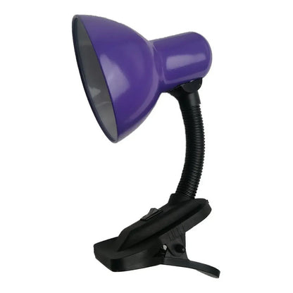 Lampara Click Escritorio Flexible Lamparas Velador Lectura Estructura Blanco