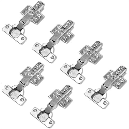Pack 6 Bisagras Para Muebles Bisagra Cierre Suave Bisagras