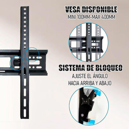 Soporte Tv 55 Pulgadas Soporte Televisor Base Tv 32-55 Pulga Negro