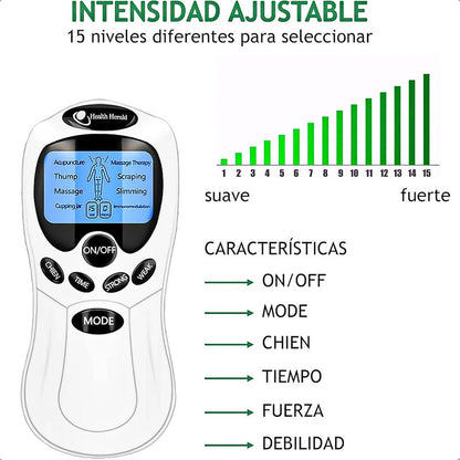Electro Estimulador Muscular Electroestimulador Kinesiologia