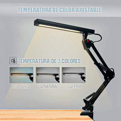 Lampara Mesa Lampara Para Leer Lampara Escritorio Lampara Le Negro