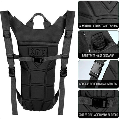 Mochila Hidratante Mochila Para Agua Mochila Camelback Bolsa De Hidratacion 3l Mochila Impermeable Unisex Cierre Velcro 1 Bolsa Hidratacion Mochila Reforzada Mochila Tactica Coyote Okshop