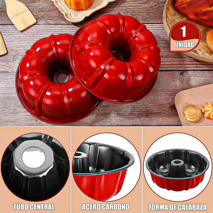 Moldes De Queque Molde Para Torta Molde Hueco Molde Redondo Rojo