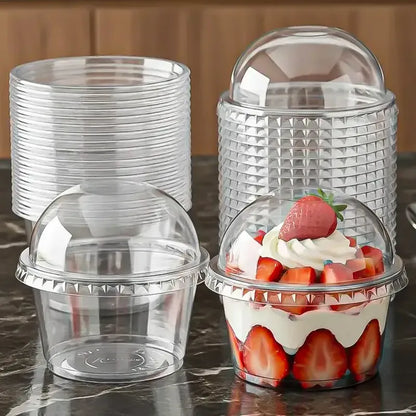 Pack 50 Pocillo Postres 150ml Vasos Postres Vaso Acrilico Transparente