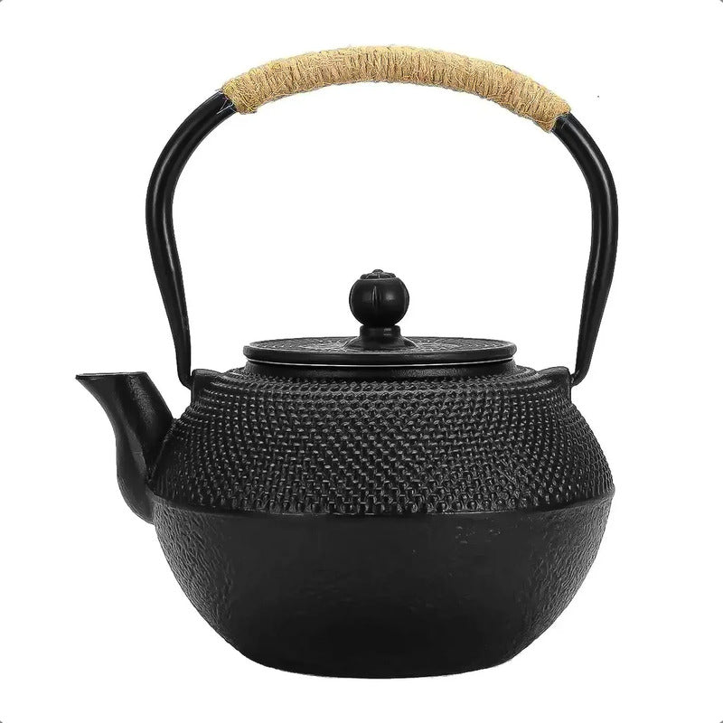 Tetera De Hierro Tetera Con Infusor Tetera 1.2 Litros Tetera Negro