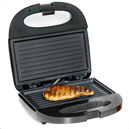 Tostadora Panini Tostadoras Electricas Sanguchera Grill Sánd Color Metal