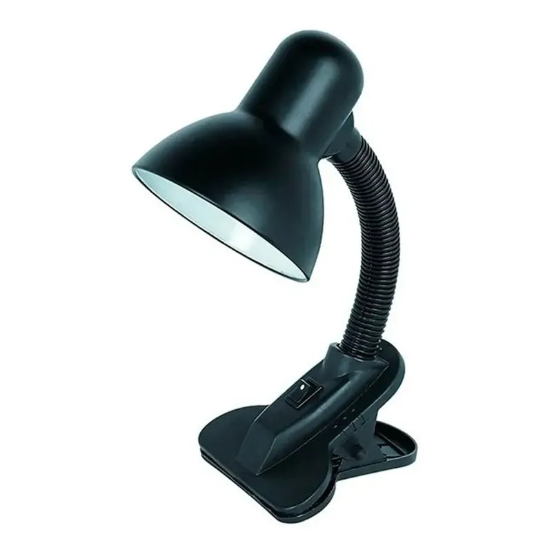 Lampara Click Escritorio Flexible Lamparas Velador Lectura Estructura Blanco