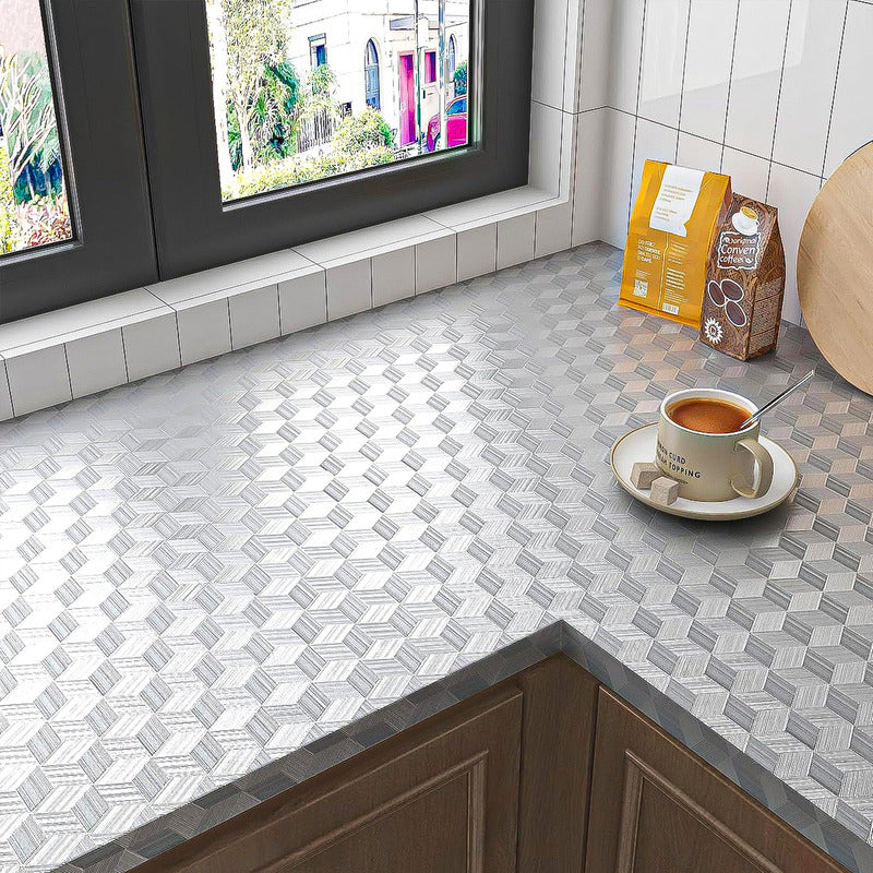 Papel Antigrasa Para Cocina 3 Metros Papel Pegatina Aluminio