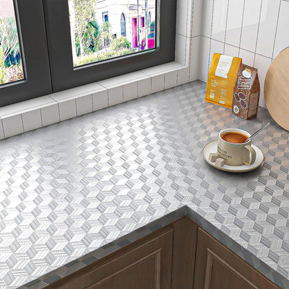 Papel Antigrasa Para Cocina 3 Metros Papel Pegatina Aluminio