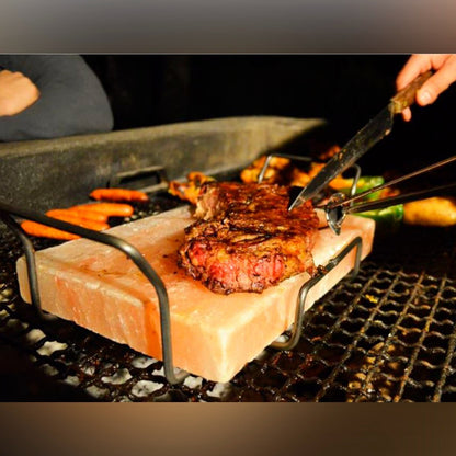 Tabla De Sal Rosada De Himalaya Asado Picoteo Parrilla