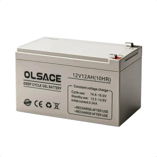 Bateria Recargable 12v12ah Batería De Respaldo Batería Gel