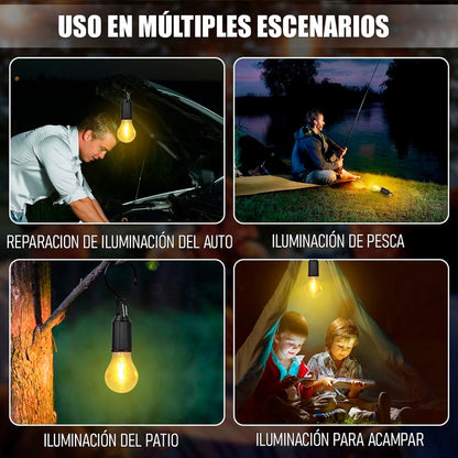 Ampolleta Recargable Ampolleta Camping Ampolletas Colgantes
