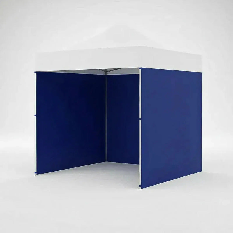 Lona Lateral Para Toldo De 3x3 Metros Azul Impermeable Con Protección Uv