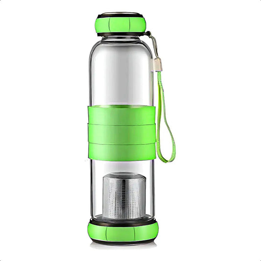 Infusor Te Botella Infusor Botella Infusora Infusor Te 500ml Verde