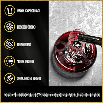 Decantador De Vino Aireador Vino Aireador De Vino 1.75 L