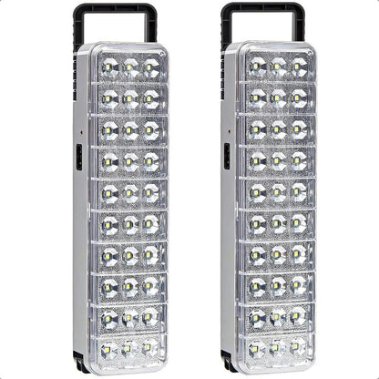 Luces De Emergencia Led Foco Led Emergencia 30 Led Focos De Emergencia Recargables Luz Okshop Lamparas Emergencia Abs Foco Led Emergencia Pack 2 Luces De Emergencia Lampara Para Corte De Luz