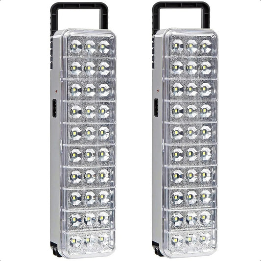 Luces De Emergencia Led Foco Led Emergencia 30 Led Focos De Emergencia Recargables Luz Okshop Lamparas Emergencia Abs Foco Led Emergencia Pack 2 Luces De Emergencia Lampara Para Corte De Luz