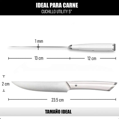 Cuchillo Para Carne Cuchillo De Cocina Cuchillos Carniceros Arcashopping Cuchillo De Acerno Inoxidable Para Carne Cuchillos Knife 5 Cuchillo Para Asado Cuchillos Para Carne Blanco