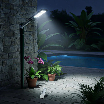 Foco Solar 120w Foco Solar Exterior Foco Led Solar 120w Foco Gris Oscuro Fría