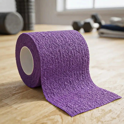 Cinta Kinesiologica Venda Autoadhesiva Elástica Venda 5m Violeta