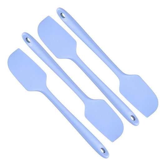 Espatula Silicona Mezquino De Silicona Espatula Cocina Antihaderente Brocha Postres Núcleo Acero Inoxidable Pack 4 Espatula Reposteria Espatulas Angulares Reposteria Multiuso Libre Bpa Azul Okshop