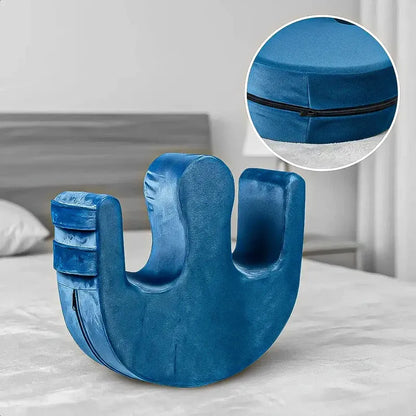 Almohada De Giro Almohadilla De Transferencia Ayuda De Giro De Paciente Okshop Dispositivo De Giro Para Pacientes Almohada De Rotación Dispositivo De Torneado Para Pacientes Postrados Azul
