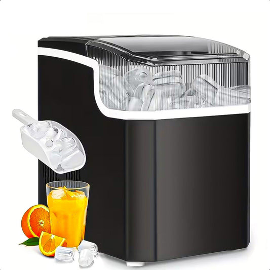 Maquina De Hielo Máquina Portátil Para Hacer Hielo Hieleras Gris Oscuro